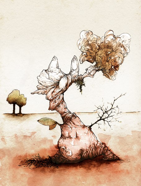 Tree Imporvisation Cartoon